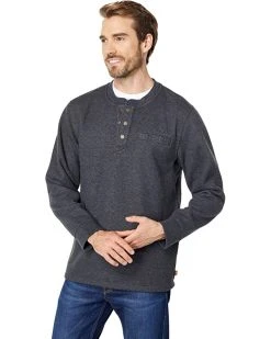 L.L.Bean Shirts & Tops Katahdin Iron Works Bonded Waffle Fleece Henley Slightly Fitted Regular -L.L.Bean Shop 81lHkjsi65L. AC SR736920