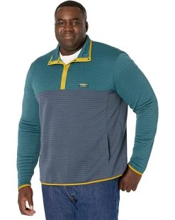 L.L.Bean Hoodies & Sweatshirts Airlight Knit Pullover Color-Blocked - Tall