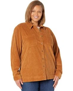 L.L.Bean Shirts & Tops Plus Size Comfort Corduroy Relaxed Shirt Long Sleeve