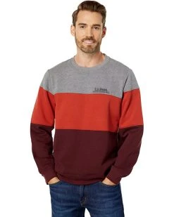 L.L.Bean Hoodies & Sweatshirts 1912 Sweatshirt Crew Neck Color-Block Regular -L.L.Bean Shop 81qQGRbxhQL. AC SR736920