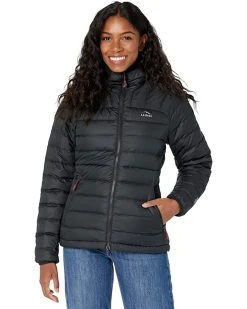 L.L.Bean Coats & Outerwear Petite Down Hooded Jacket
