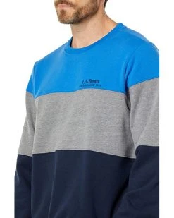 L.L.Bean Hoodies & Sweatshirts 1912 Sweatshirt Crew Neck Color-Block Regular -L.L.Bean Shop 81tzF8lM0uL. AC SR736920