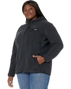 L.L.Bean Coats & Outerwear Plus Size Mountain Classic Fleece Hoodie
