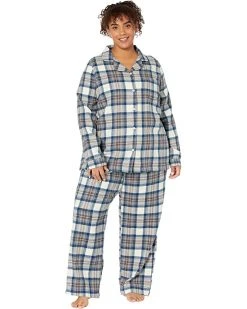 L.L.Bean Sleepwear Plus Size Scotch Plaid Flannel Pajamas Plaid -L.L.Bean Shop 81wAHjY9mAL. AC SR736920