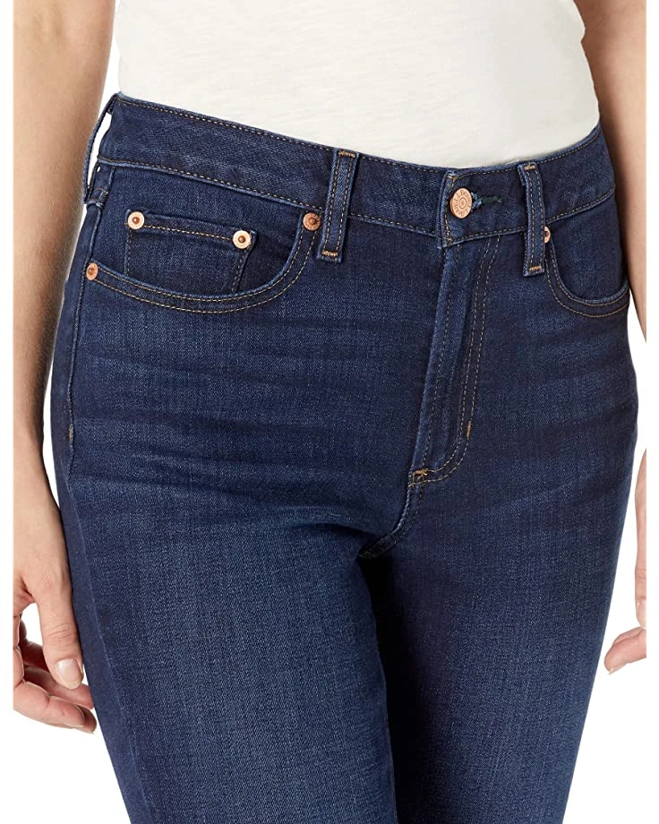 L.L.Bean BeanFlex High-Waist Ankle Jeans in Rinsed 3 L.L.Bean BeanFlex High-Waist Ankle Jeans in Rinsed - Image 3
