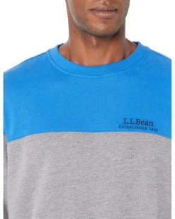 L.L.Bean Hoodies & Sweatshirts 1912 Sweatshirt Crew Neck Color-Block - Tall -L.L.Bean Shop 914k2kGEfNL. AC SR736920