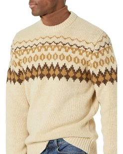 L.L.Bean Sweaters Classic Raggwool Crew Sweater Fair Isle Regular -L.L.Bean Shop 91E3U4Fk8L. AC SR736920