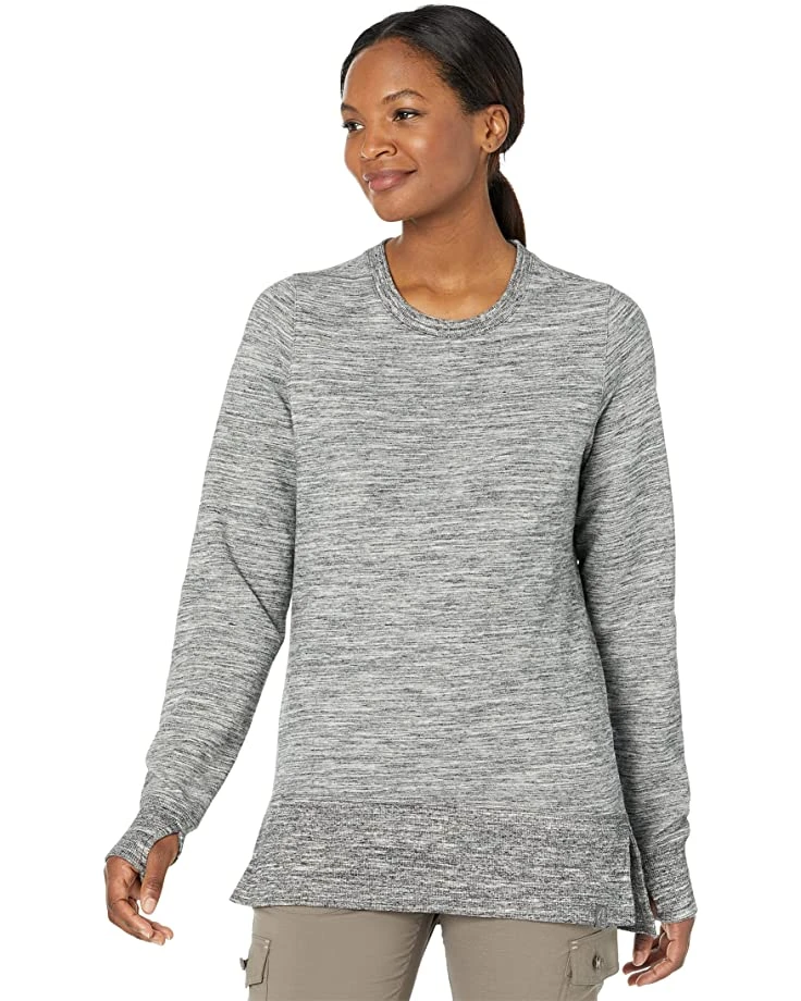 91GugY5If8L._AC_SR736920_.jpg L.L.Bean Hoodies & Sweatshirts Bean's Cozy Split Hem Sweatshirt Marled Tall -L.L.Bean Shop 91GugY5If8L. AC SR736920