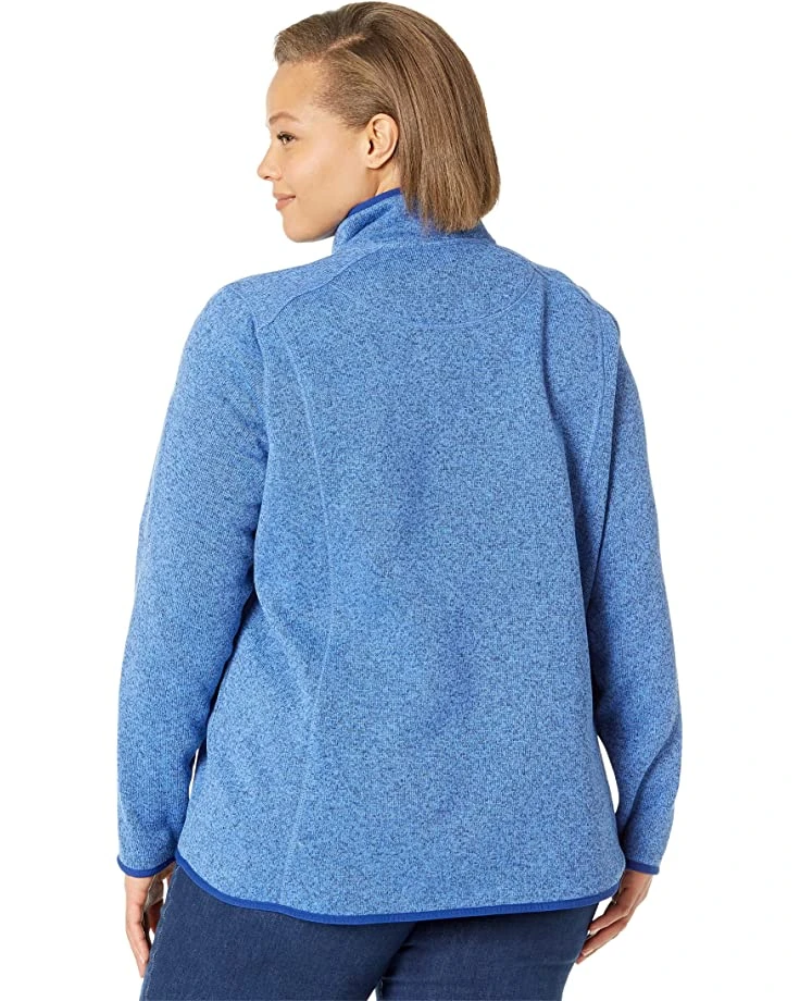 91H9T0T7atL._AC_SR736920_.jpg L.L.Bean Coats & Outerwear Plus Size Bean's Sweater Fleece Full Zip Jacket -L.L.Bean Shop 91H9T0T7atL. AC SR736920