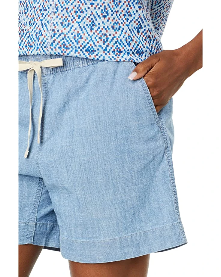L.L.Bean Lakewashed Chambray Dock Shorts 3 L.L.Bean Lakewashed Chambray Dock Shorts - Image 3