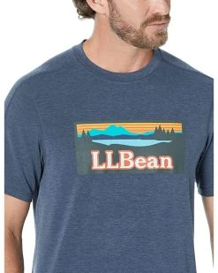 L.L.Bean Shirts & Tops Everyday SunSmart Tee Short Sleeve Graphic - Tall -L.L.Bean Shop 91WhAhvrPIL. AC SR736920
