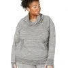 L.L.Bean Hoodies & Sweatshirts Plus Size Bean's Cozy Pullover Marled