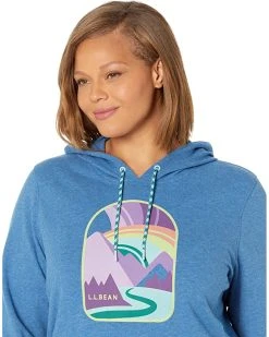 L.L.Bean Hoodies & Sweatshirts Plus Size Bean's Cozy Camp Hoodie Graphic -L.L.Bean Shop 91j8EdiukPL. AC SR736920