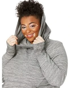 L.L.Bean Hoodies & Sweatshirts Plus Size Bean's Cozy Pullover Marled -L.L.Bean Shop 91l6iejxptL. AC SR736920