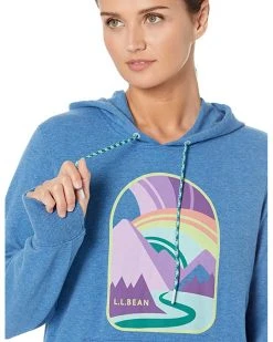 L.L.Bean Hoodies & Sweatshirts Petite Bean's Cozy Camp Hoodie Graphic -L.L.Bean Shop 91qGOngPIbL. AC SR736920