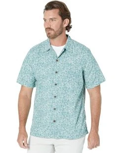L.L.Bean Shirts & Tops Tropics Shirt Short Sleeve Slightly Fitted Print