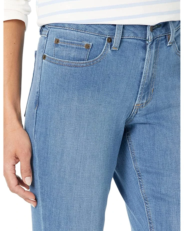 L.L.Bean BeanFlex Straight Leg Favorite Fit Jeans in Light Indigo 3 L.L.Bean BeanFlex Straight Leg Favorite Fit Jeans in Light Indigo - Image 3