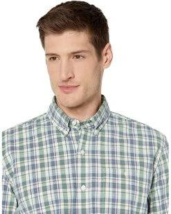 L.L.Bean Shirts & Tops Comfort Stretch Chambray Shirt Long Sleeve Traditional Fit Plaid -L.L.Bean Shop 91vAbwCfy3L. AC SR736920