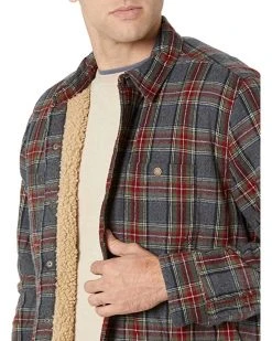 L.L.Bean Shirts & Tops Sherpa Lined Scotch Plaid Shirt Long Sleeve Regular -L.L.Bean Shop 91vhQKd OsL. AC SR736920