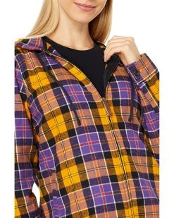 L.L.Bean Hoodies & Sweatshirts Scotch Plaid Flannel Relaxed Fit Hoodie -L.L.Bean Shop 91x0M 3YTiL. AC SR736920