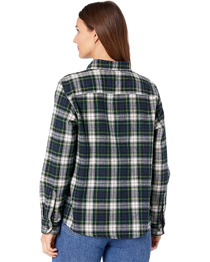 91xPEAjHcHL._AC_SR736920_.jpg L.L.Bean Shirts & Tops Petite Organic Flannel Shirt Plaid -L.L.Bean Shop